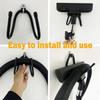 AUXPhome Vacuum Cleaner Storage Bracket Power Tool Hose Stand Holder Vacuum Head Hanger for Canister Vacuum Cleaner Handheld Vacuum Cleaner Work Shop Vacuums Cleaner - W Style view 3