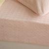 FCLDESHOP Fitted Deep Pocket Sheet,Solid Color Milk Fleece Mattress Topper, Comfortable Non-Slip Deep Pocket Bed Cover,for 12"/30cm Deep Mattresses,Coffee Color,120 * 200cm30cm view 4