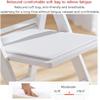Sturdy Foldable Chair Portable Folding Chair Ergonomic Curved Back Chair Lightweight and Space-Free Foldable Chair Camping Chair Dining Chair Comfortable view 4