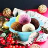 CALLARON Christmas Plastic Cups Snow Cone Cups 20pcs Snow Cone Bowls Reusable Colorful Drip Cups Plastic Shaved Ice Cups for Birthday Party Summer Cookout Sky-blue Shaved view 4