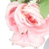 Firlar Artificial Rose Flowers Fake Artificial Bridal Bouquet Flower Silk Flower Hand Tied Bouquet DIY Wedding Party HandMade Decorations for Home Hotel Office Wedding Party Garden Craft Art Decor view 3