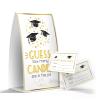 Graduation Party Game, How Many Candies Are In The Jar-1 Sign + 50 Cards, Graduation Decorations, Graduation Party Game, Grad Party Idea - 01 view 1