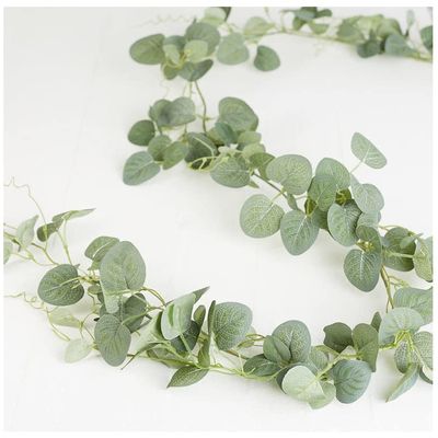 Artificial Eucalyptus Garland by Factory Direct Craft - Fake Greenery for Spring Decorating and Summer Displays