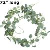 Artificial Eucalyptus Garland by Factory Direct Craft - Fake Greenery for Spring Decorating and Summer Displays view 2