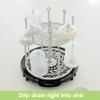 The First Years Spin Stack Bottle Drying Rack - Black - 2-Tier Rotating Countertop Drying Rack for Up to 16 Bottles - Baby Essentials for Everyday Use view 4