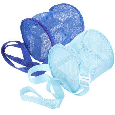 BESPORTBLE Beach Toy Mesh and Girls Organizer Bag Zipper for Boys and Girls Toys Sundries