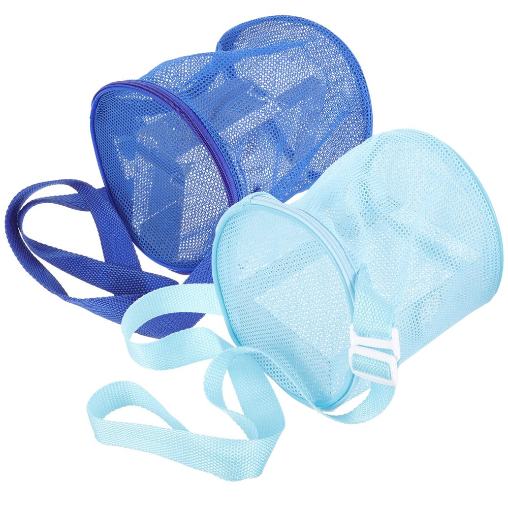 BESPORTBLE Beach Toy Mesh and Girls Organizer Bag Zipper for Boys and Girls Toys Sundries