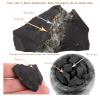 Authentic Shungite Stone Pyramid - Unpolished - 1.6 in. - 4 - Made of Russian Shungite Mineral - Handmade - TOLVU view 2