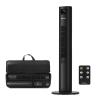 HOLMES STACK-N-CONNECT 45" Digital Tower Fan, ClearRead Display, Bonus Storage Bag, 90 Oscillation, 4 Speeds, 4 Modes, 8-Hour Timer, Home, Ideal for Bedroom or Office, Remote Control, Matte Black view 1