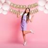 Pre-strung Happy 13th Birthday Banner - No DIY - Gold Glitter 13th Birthday Party Banner for Boys Girls - Pre-strung Garland on 6 ft Strands - Gold Bday Party Decorations & Decor - No DIY view 4