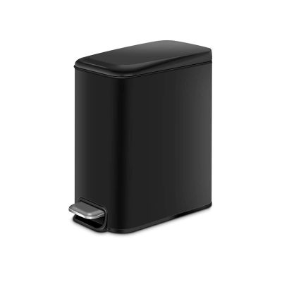 CANMNT Trash Can Bathroom Trash Can Foot Pedal Trash Can with Lid Kitchen Household Trash Box Cleaning Tool Accessories Bathroom Storage Trash Can Wastebasket