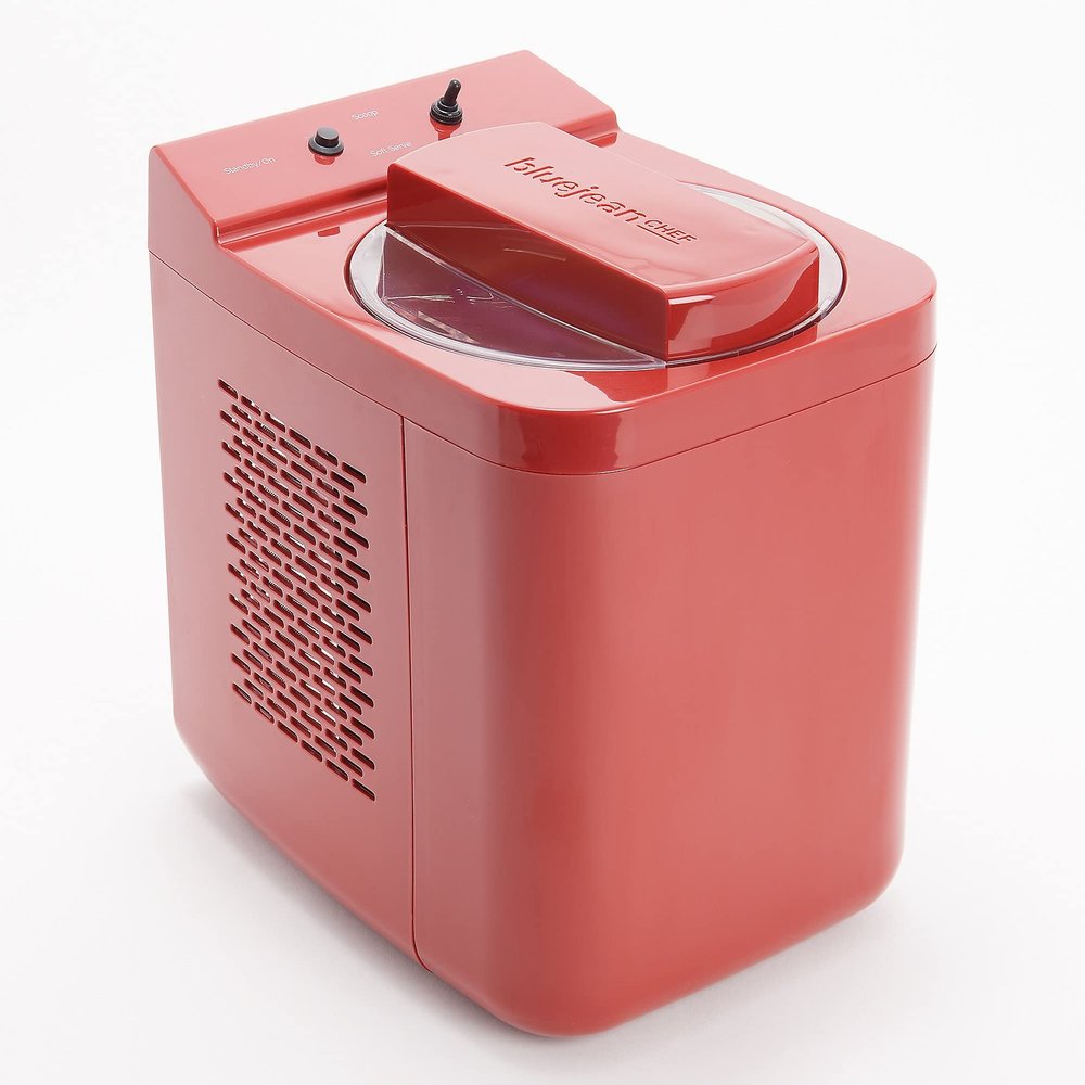Blue Jean Chef 1-Quart Thermoelectric Ice Cream Maker (Renewed)