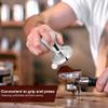 Coffee Tamper Espresso Press Stainless Steel Solid Espresso Coffee Tamper Tool Flat Base for Coffee Machine Home Restaurant Coffee Grounds view 2
