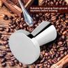 Coffee Tamper Espresso Press Stainless Steel Solid Espresso Coffee Tamper Tool Flat Base for Coffee Machine Home Restaurant Coffee Grounds view 4