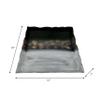 Sagebrook Home Metal, 18" Tri-Colored Tray, Multi, Rectangle, Iron, Contemporary, 18" L X 18" W X 2" H, Ombre view 2
