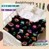 Avalokitesvara Mushroom Eye Watercolor Flannel Blanket Super Soft and Warm for Bed Couch Sofa 120x90 Inch King Blanket for Family view 3