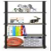 Big Tall Large 5 Tier Standing Bookshelf, Bathroom Standing Shelf, Tiered Shelf Stand, Book Display Shelf, Closet Storage Shelves, Pantry Shelving, Storage Racks And Shelving, For Home Office Garage view 1