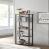Big Tall Large 5 Tier Standing Bookshelf, Bathroom Standing Shelf, Tiered Shelf Stand, Book Display Shelf, Closet Storage Shelves, Pantry Shelving, Storage Racks And Shelving, For Home Office Garage view 2