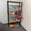 Big Tall Large 5 Tier Standing Bookshelf, Bathroom Standing Shelf, Tiered Shelf Stand, Book Display Shelf, Closet Storage Shelves, Pantry Shelving, Storage Racks And Shelving, For Home Office Garage view 3