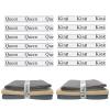 Maletnd 12 Pieces Bed Sheet Organizer Bands, Closet Organization Sheet Straps, Linen Labels Bedding Bands, Elastic Bed Sheet Storage Sheet Keepers 6PcsQueen 6PcsKing  view 1