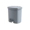 HIHELO Trash Bin Pedal Trash can, Living Room flip lid Sorting Trash can, Household Bathroom Kitchen Trash can with lid Kitchen Trash Can (Color : Brass) view 1
