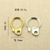1Pcs Brass Opener Car Keychain Pendant Creative Beer Opener Pure Copper Tools Pendant Piece() view 2