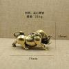 1Pcs   Pure Copper Ornaments Brass Wall Street Cattle Ornaments Crafts Copper Gourd bullish Cattle Hand Handle view 3