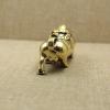 1Pcs   Pure Copper Ornaments Brass Wall Street Cattle Ornaments Crafts Copper Gourd bullish Cattle Hand Handle view 4
