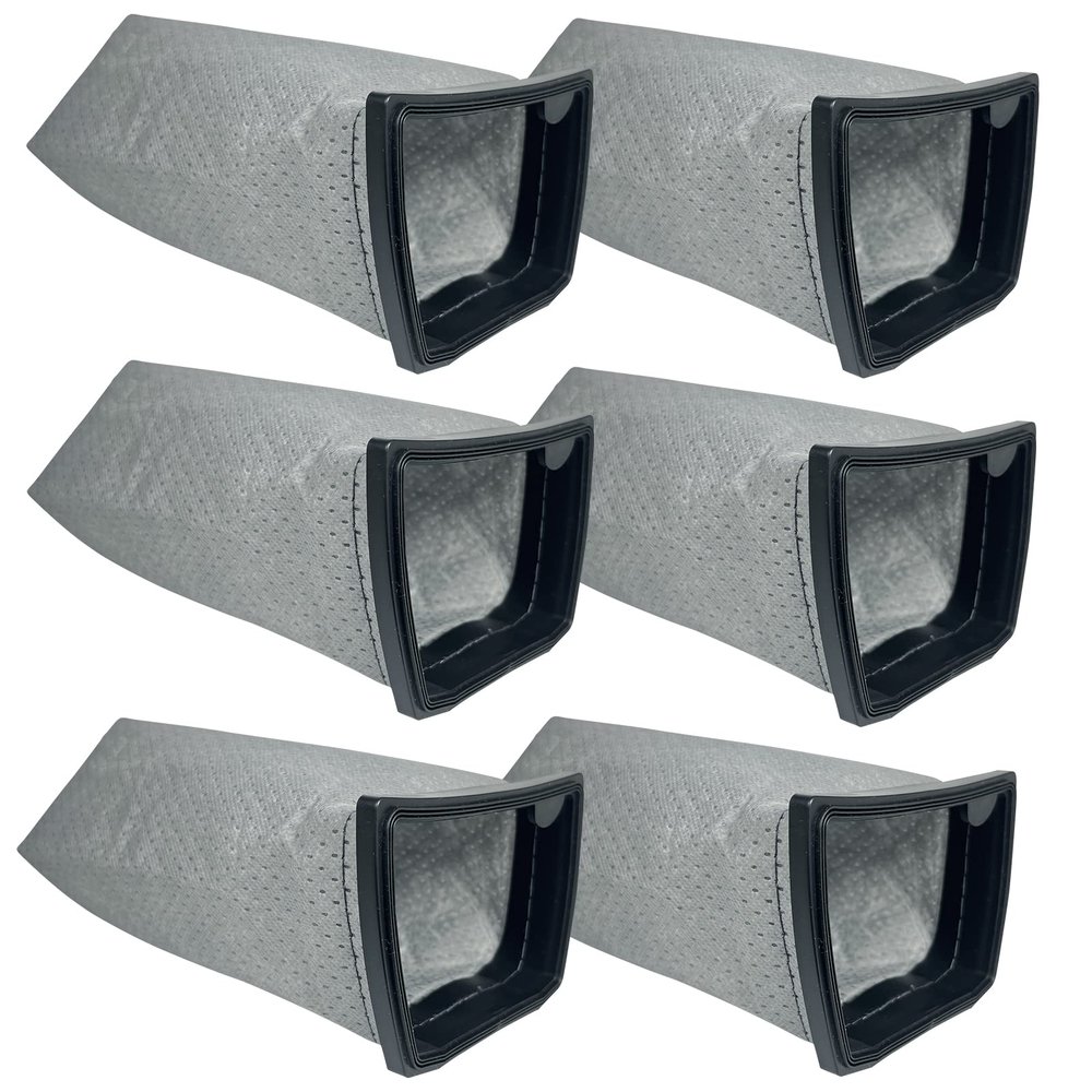 6 Pack CH3000 Cloth Filter Bags Replacement for Hoover Porta Power Swingette S1015 S1029 CH30000 Commercial Canister Vacuum Cleaner Replace Part 43662023