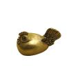 1Pcs Ancient Playing Copper hambrance Hand Piece Pure Bronze Chicken Decoration Seal Brass Gold Chicken Copper Ornaments Chicken, You are Too Beautiful view 1