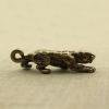 1Pcs Antique Brass Tiger Antique Play Copper Ornaments Five Emperor Tongyu Collection Memorial Process() view 2