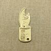 1Pcs DIY Personality Brass DIY Creative Bottle Opener Keychain Pendant Finger Bottle Meter Accessories Five Emperors Accessories(73 * 22mm) view 3