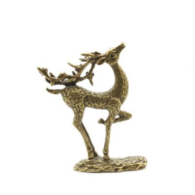 1Pcs Plum orna Parts Brass Belt Base Retro Home Desktop Decoration Embellish car Ornaments()