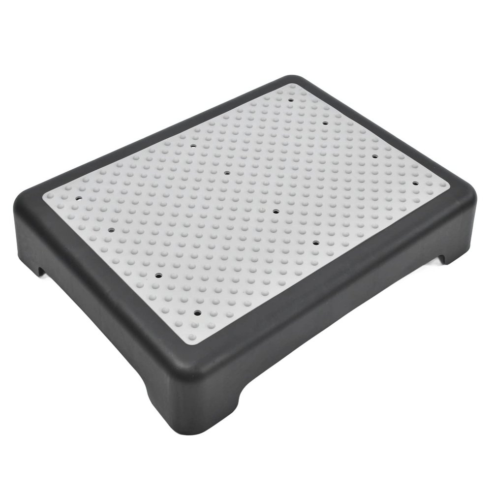 Folding Plastic Step Stool, Adjustable Height with Non-Slip Surface, Lightweight and Portable, for Kitchen, Bathroom, Outdoor Use, Perfect for Kids and Adults