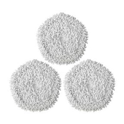 Replacement Mop Cloth Side Brush Filter Kits for Dre-ame W10/Pro Vacuum Cleaner (3x Mop Cloth)