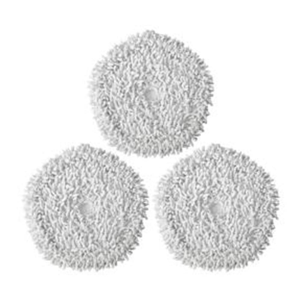 Replacement Mop Cloth Side Brush Filter Kits for Dre-ame W10/Pro Vacuum Cleaner (3x Mop Cloth)