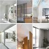 Room Divider Ceiling Track Hospital Commercial Ceiling Curtain Track System, Balcony/Living Room/Office Sliding Curtain Rod - Embedded Invisible, 3.3 6.5 9.8 13 16.4 19.6 FT Long, Ceiling Mount ( Colo view 2
