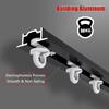 Room Divider Ceiling Track Hospital Commercial Ceiling Curtain Track System, Balcony/Living Room/Office Sliding Curtain Rod - Embedded Invisible, 3.3 6.5 9.8 13 16.4 19.6 FT Long, Ceiling Mount ( Colo view 4