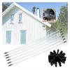 chimney sweep kit Chimney Sweep Kit Chimney Kit Including 6/9/12/15 Flexible Rods,Chimney Flue Cleaning Rod Sweep For Cleaning Fireplace Flue And Duct Vent, Easy To Use ( Color : 6 Rods , Size : 410mm view 1