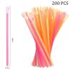 Boao 400 Pieces 5oz Colorful Flower Snow Cone Cups with Spoon Straws, Plastic Shaved Ice Reusable Snow Cone Bowls Supply Shaved, Snack, Ice Cream for Summer, Holiday, Party, Cookout view 3