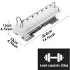 Closet Clothes Hanger Rail - Wardrobe Clothing Rail, Pull Out Closet Rod with Damper, Extendable Clothes Rail for Pants Coat,Wardrobe Pants Hanger Wardrobe Organizer, Load 30kg ( Size : 358mm/14.1inch view 2