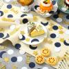 400 Pcs Navy Blue Baby Shower Confetti Moon and Star Baby Shower Decorations Eid Ramadan Mubarak Decoration Gold White Star Moon Confetti Scatter for Gender Reveal Decor view 3