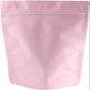 100PCS Double Sided Matte Heat Sealable Metallic Aluminum Resealable Standup Bags (Matte Pink Standup Bag,6.3" x 9.1") view 1