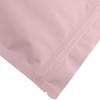 100PCS Double Sided Matte Heat Sealable Metallic Aluminum Resealable Standup Bags (Matte Pink Standup Bag,6.3" x 9.1") view 2
