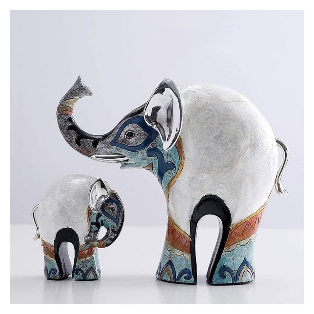 ALDEPO Sculpture Tabletop Animal Sculptures, Decorations, Gifts, Resin Statues Table Decoration Decorations, Big Like Crafts Statue