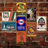 35 Pieces Reproduced Vintage Tin Signs, Gas Oil Retro Advert Antique Metal Signs for Garage Man Cave Bar Kitchen, Nostalgic Car Decor.8x12 Inch (35pcs gas oil 2) view 2