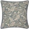 Evans Lichfield Chatsworth Topiary Cushion Cover,Petrol/Mink,43 x 43cm view 1