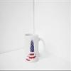 American Bald Eagle Coffee Mug- USA Flag Coffee Mug - 12 OZ Coffee Mugs - Porcelain Coffee Mug - American Flag, Proud U.S. Citizen Gift view 2