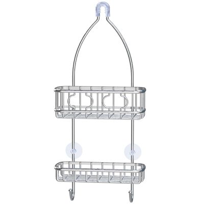 Simple Houseware Stainless Steel Bathroom Hanging Shower Head Caddy Organizer (24 x 10.2 x 4.2 inches)