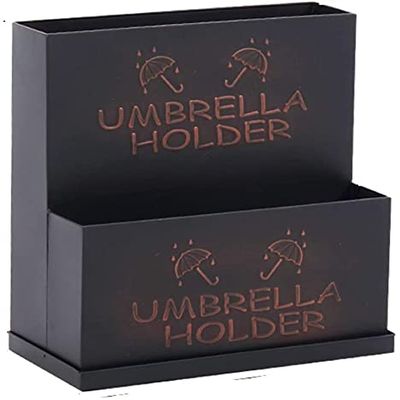 Bsetain Umbrella Holder Organizer Indoor Home Office Metal Umbrella Holder Organizer Rain Barrel Storage for Hallway Entryway Office Umbrella Racks (Color : B)